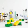 LEGO Storage Brick 8 - förvaringslåda med lock - 50 x 25 cm - Dark Green